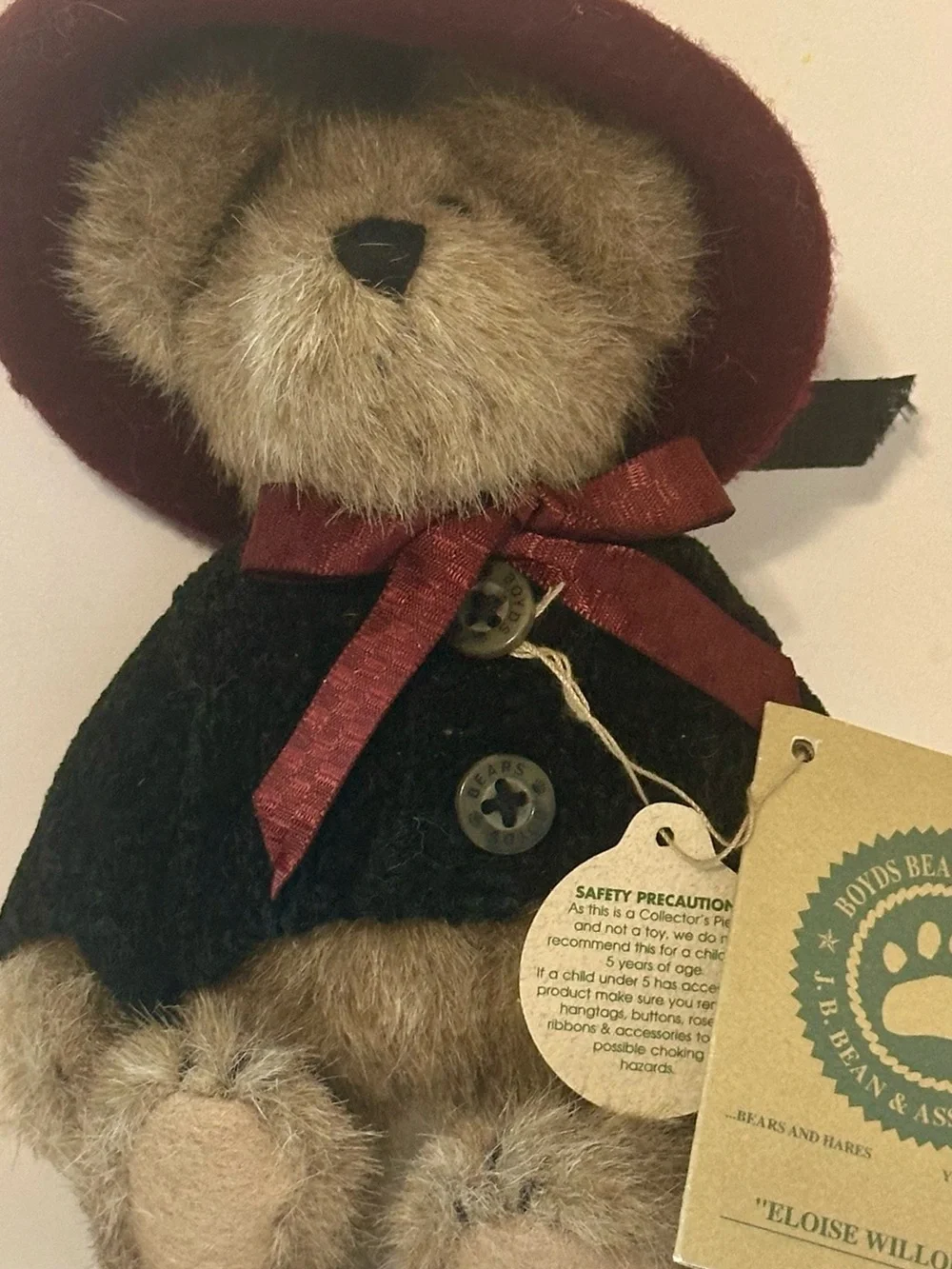 BOYDS BEARS PLUSH 